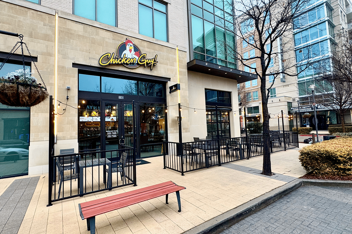 The storefront of Chicken Guy! in Preston Hollow