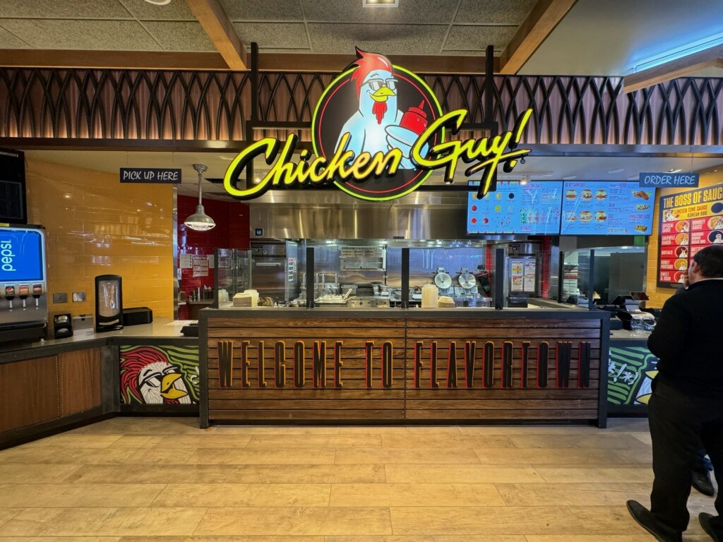 The storefront of the Soaring Eagle Chicken Guy!